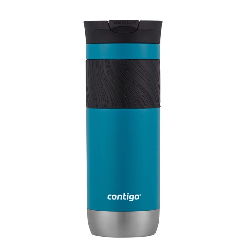 Contigo Byron 2.0 Stainless Steel Travel Mug with SNAPSEAL Lid and Grip 20oz. Juniper - Image 1